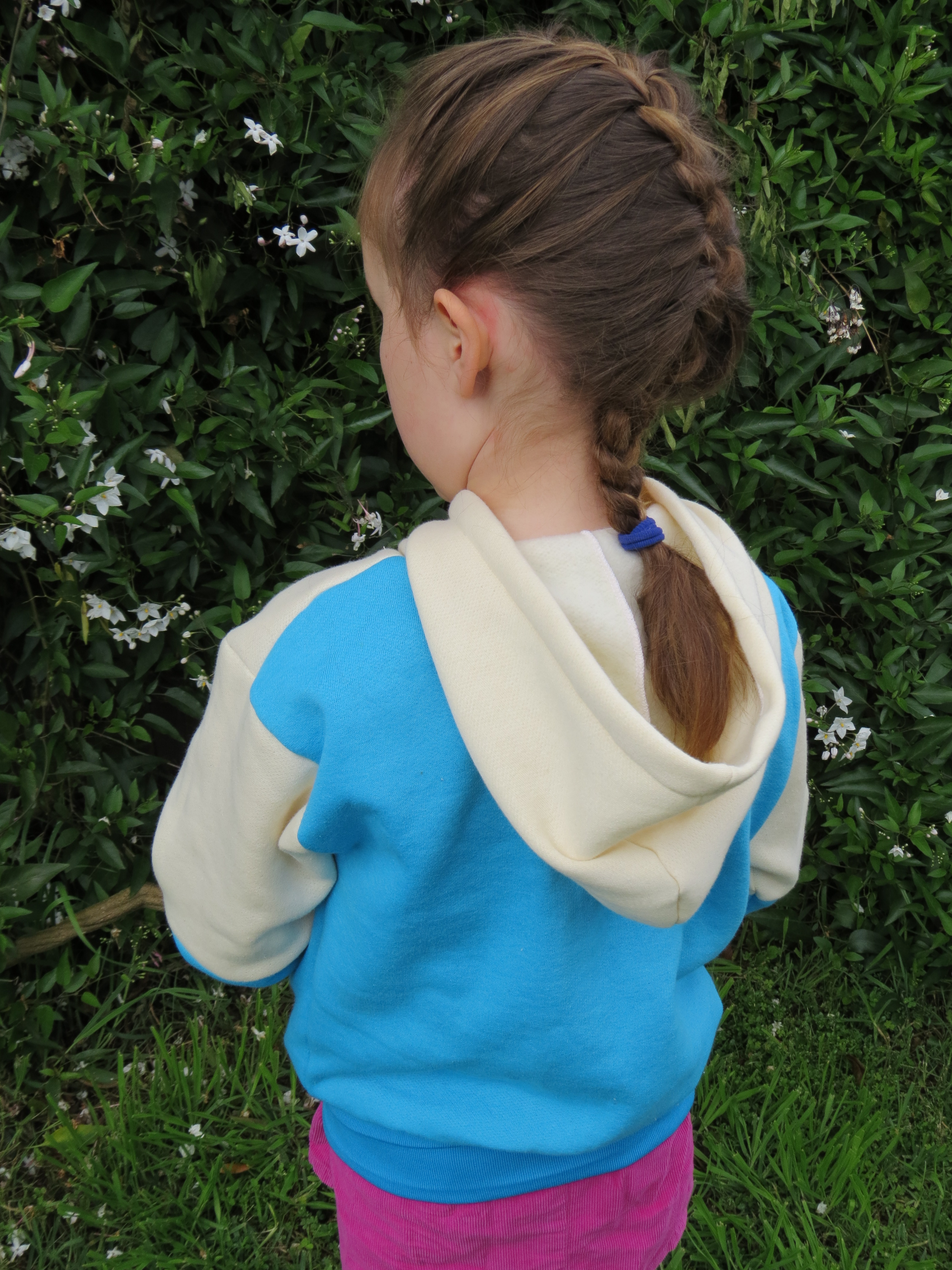 Elsa inspired hoodie by Oak Tag Designs - back